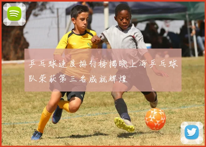 乒乓球速度排行榜揭晓上海乒乓球队荣获第三名成就辉煌