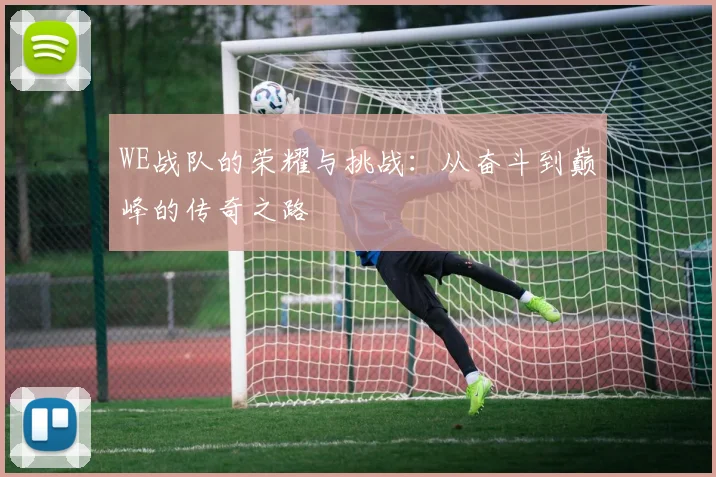 WE战队的荣耀与挑战:从奋斗到巅峰的传奇之路