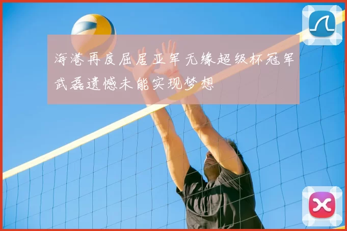 海港再度屈居亚军无缘超级杯冠军武磊遗憾未能实现梦想