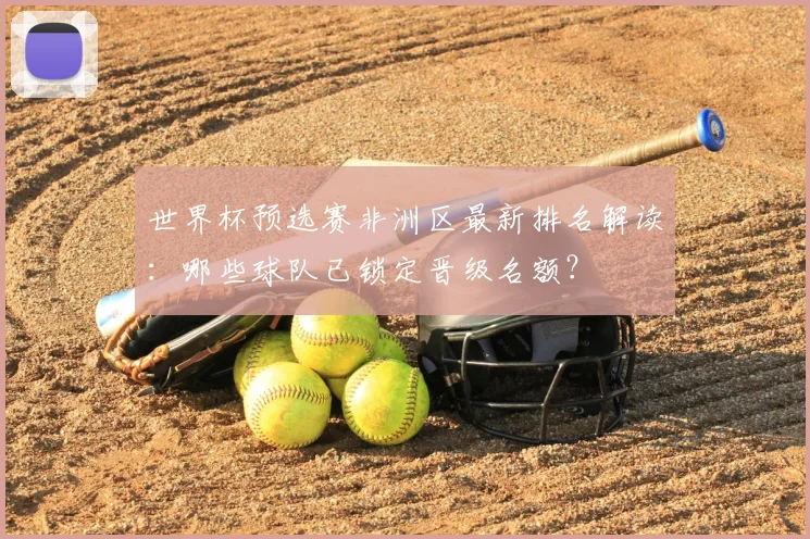 世界杯预选赛非洲区最新排名解读:哪些球队已锁定晋级名额?